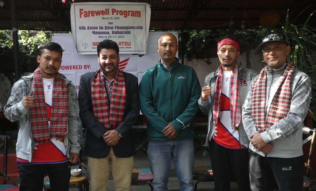 कोशिश र सन्तोषले जिजित्सु च्याम्पियनसिप खेल्ने