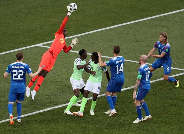 पहिलो हाफमा नाइजेरिया र आइसल्याण्डको गोलरहित बराबरी