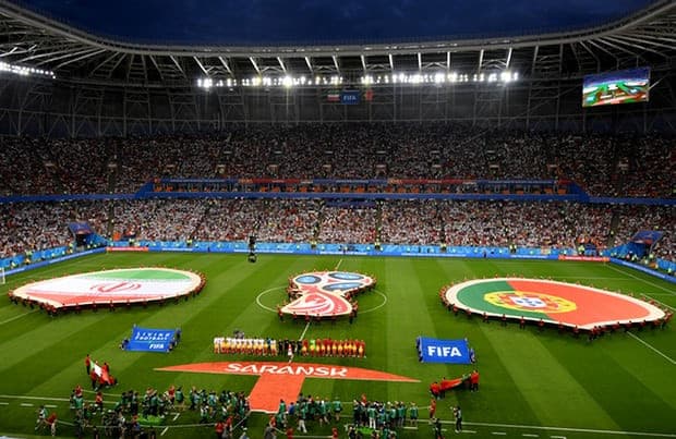 फिफा विश्वकप : इरान भर्सेस पोर्चुगल (लाइभ )