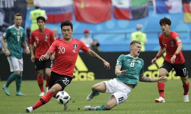 विश्व बिजेता जर्मनी समूह चरणबाटै बाहिरियो, एसियन राष्ट्र दक्षिण कोरियासंग स्तब्ध