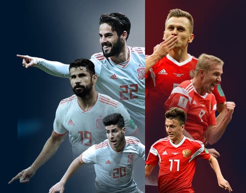 फिफा विश्वकप : स्पेन र रुसबीचको खेल सुरु