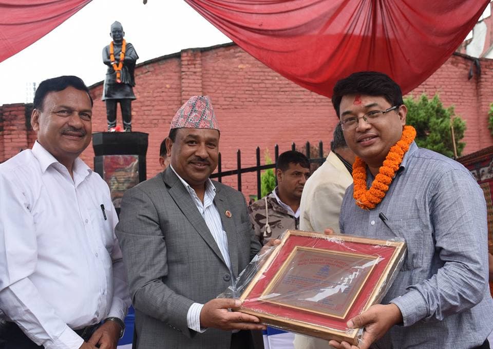 खेलकुद पत्रकार शाक्यलाई उत्कृष्ट पत्रकारिता पुरस्कार