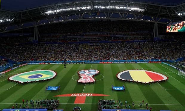 ब्राजिल भर्सेस बेल्जियम (लाइभ)