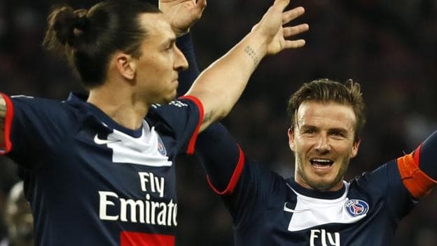 स्विडेन र इंग्ल्यान्डबीचको खेलअघि इब्राहिमोविचद्वारा बेकह्यामलाई चुनौती