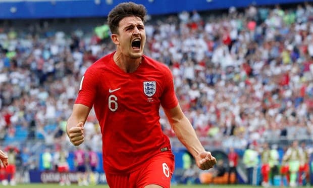 पहिलो हाफ : मगुइरेको गोल,  इङ्ल्याण्ड १ - ० ले अघि