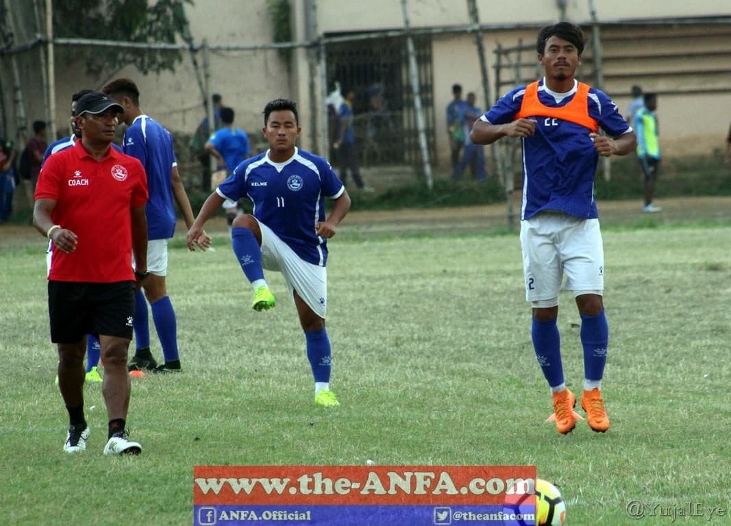 साफ फुटबल : बंगलादेशमा नेपालको पहिलो अभ्यास (फोटो फिचर)