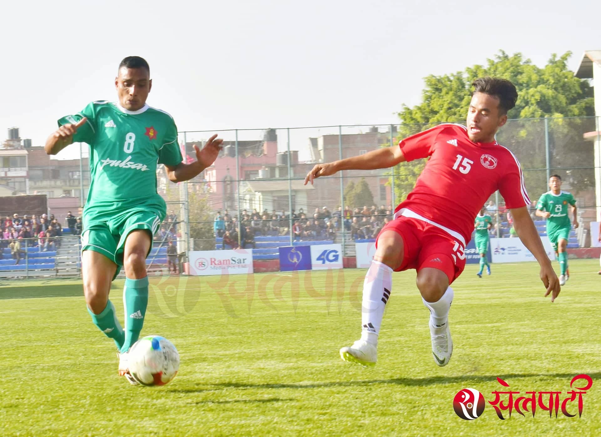 टेक बहादुरको निर्णायक गोलमा आर्मीद्वारा पुलिस पराजित