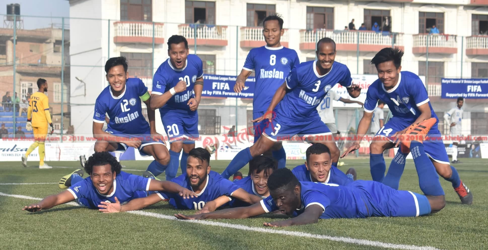 थ्री स्टार पहिलो हाफमा जावलाखेलसंग रोकियो