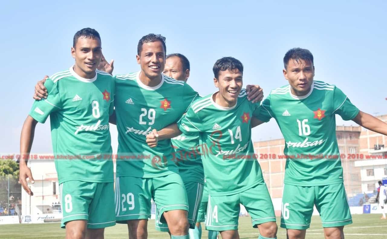 मछिन्द्रविरुद्व पहिलो हाफमा आर्मीलाई अग्रता