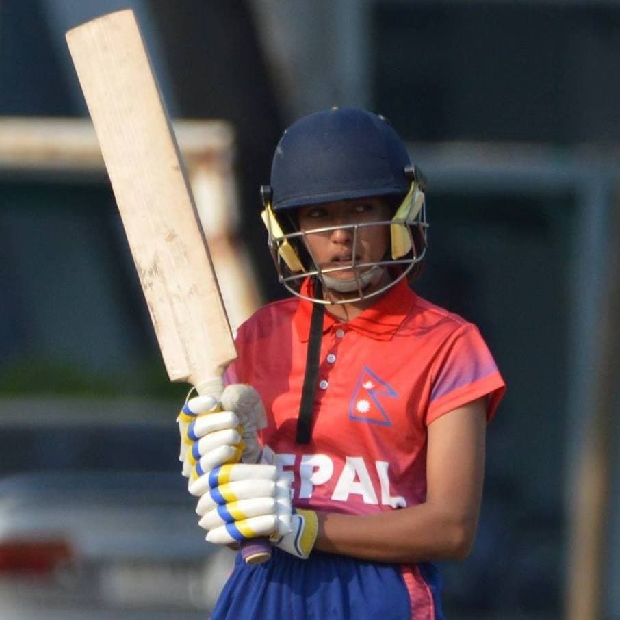 विश्वकप छनोट : चीनविरुद्ध नेपालको पाँचौ विकेट पतन