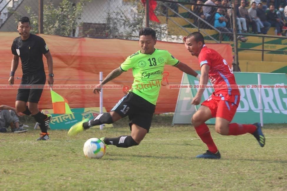 'ए' डिभिजन लिग - मनाङसँग सचेत एपीएफ