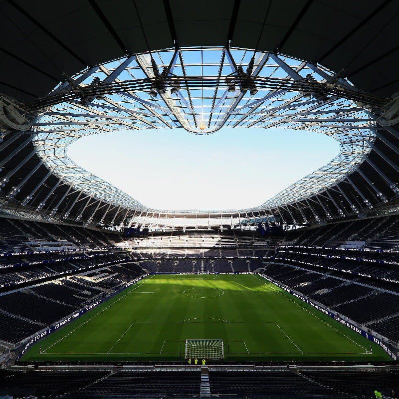 टोटेनहमको नयाँ रंगशाला तयार, उद्घाटन खेल क्रिष्टलसंग खेल्ने