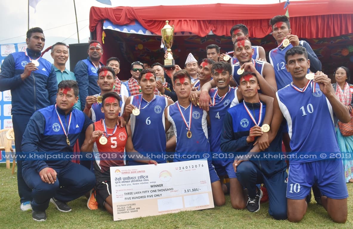 आर्मीलाई हराउँदै पुलिस च्याम्पियन