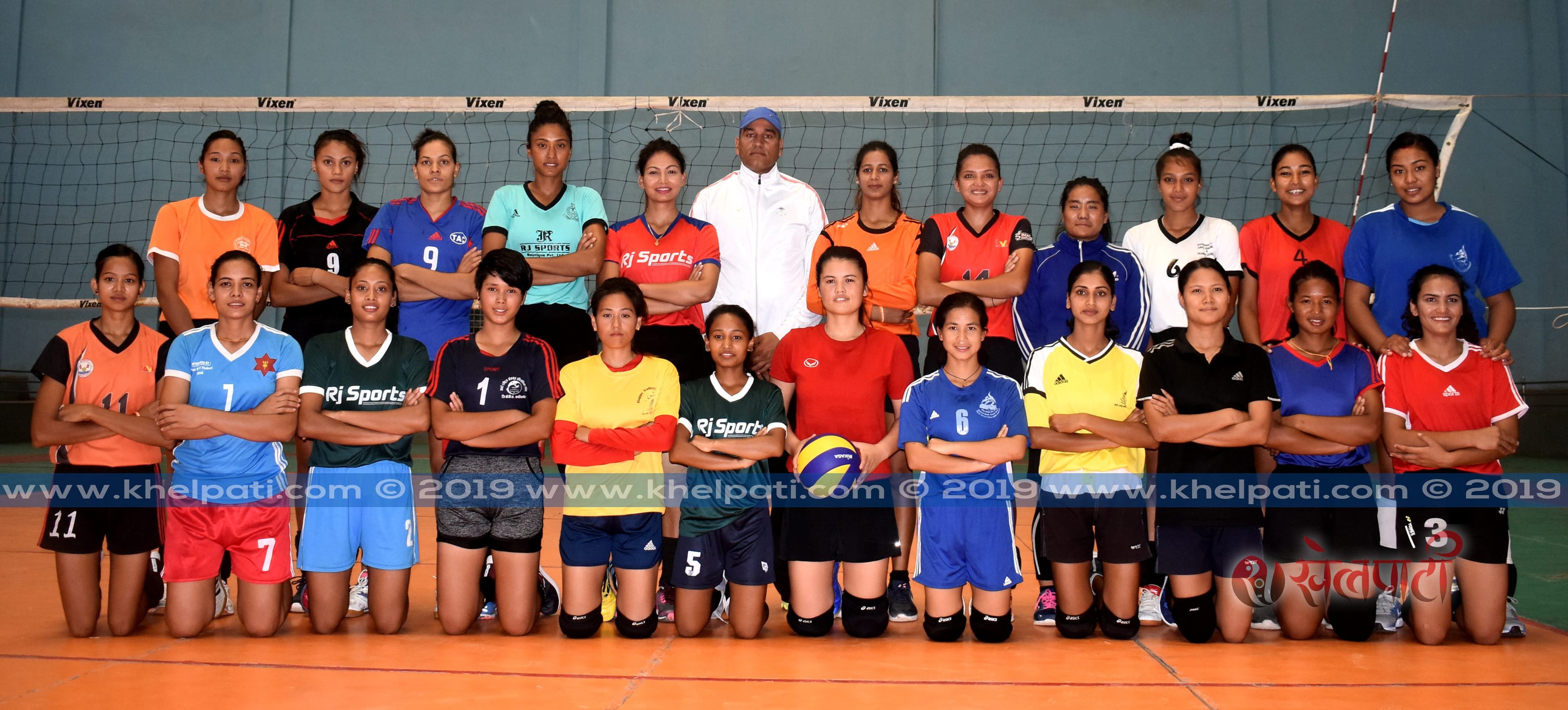 नेपालले एभिसी सेन्ट्रल जोन महिला भलिबल खेल्ने