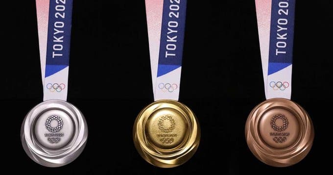 टोकियो ओलम्पिकको मेडल इलेक्ट्रोनिक फोहोरबाट