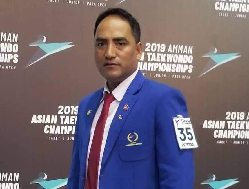 तेक्वान्दोका नवीन उत्कृष्ट रेफ्री