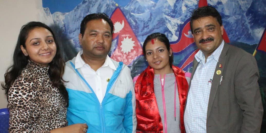 तेक्वान्दोकी रोमीले दक्षिण कोरियामा अध्ययन गर्ने