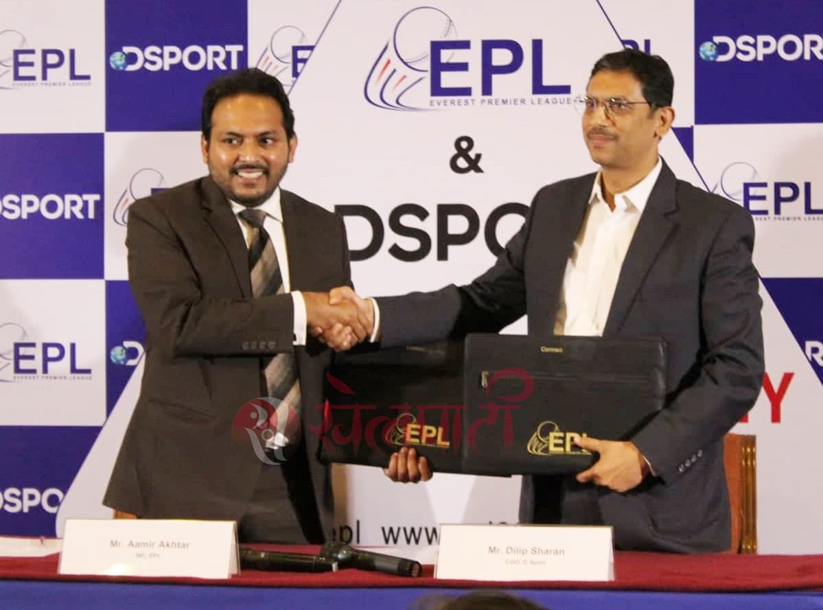 ईपीएल क्रिकेट डी स्पोर्ट्सबाट प्रत्यक्ष प्रशारण हुने