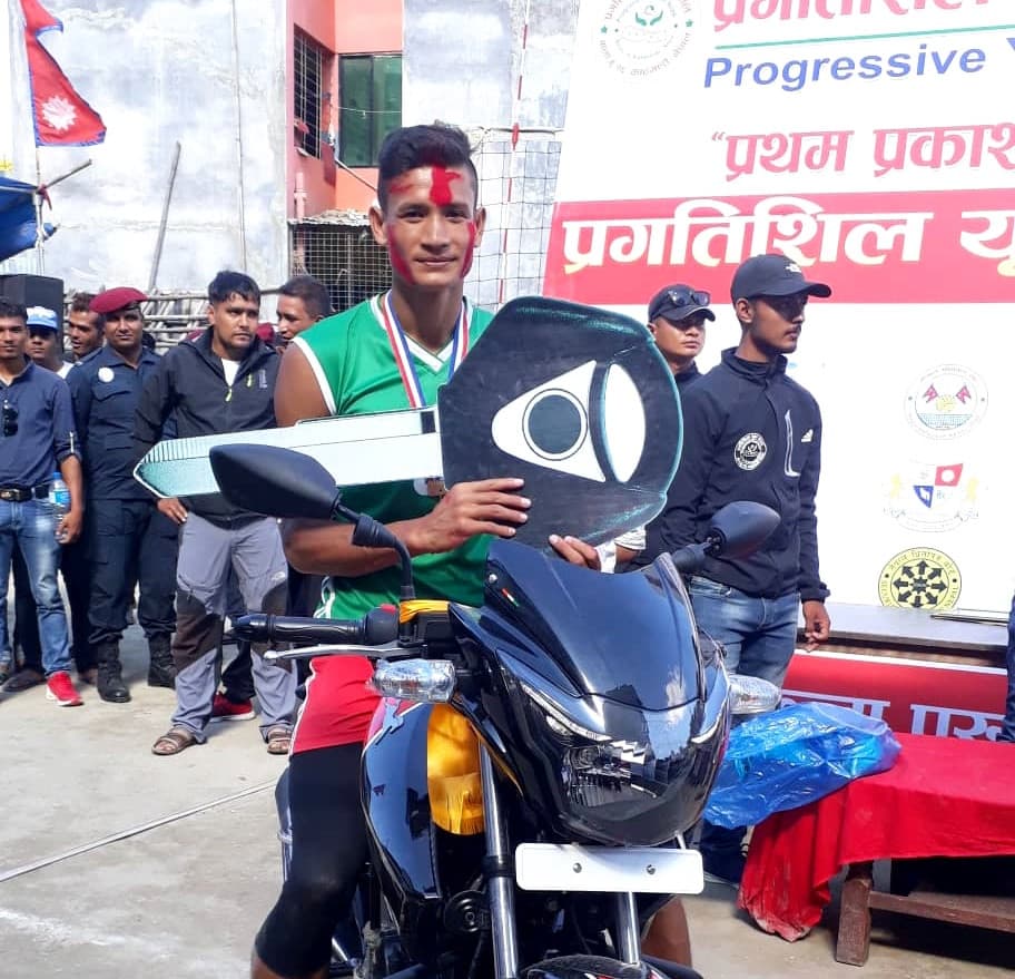 राष्ट्रिय खुल्ला भलिबलमा आर्मीका धन सर्वोकृष्ट