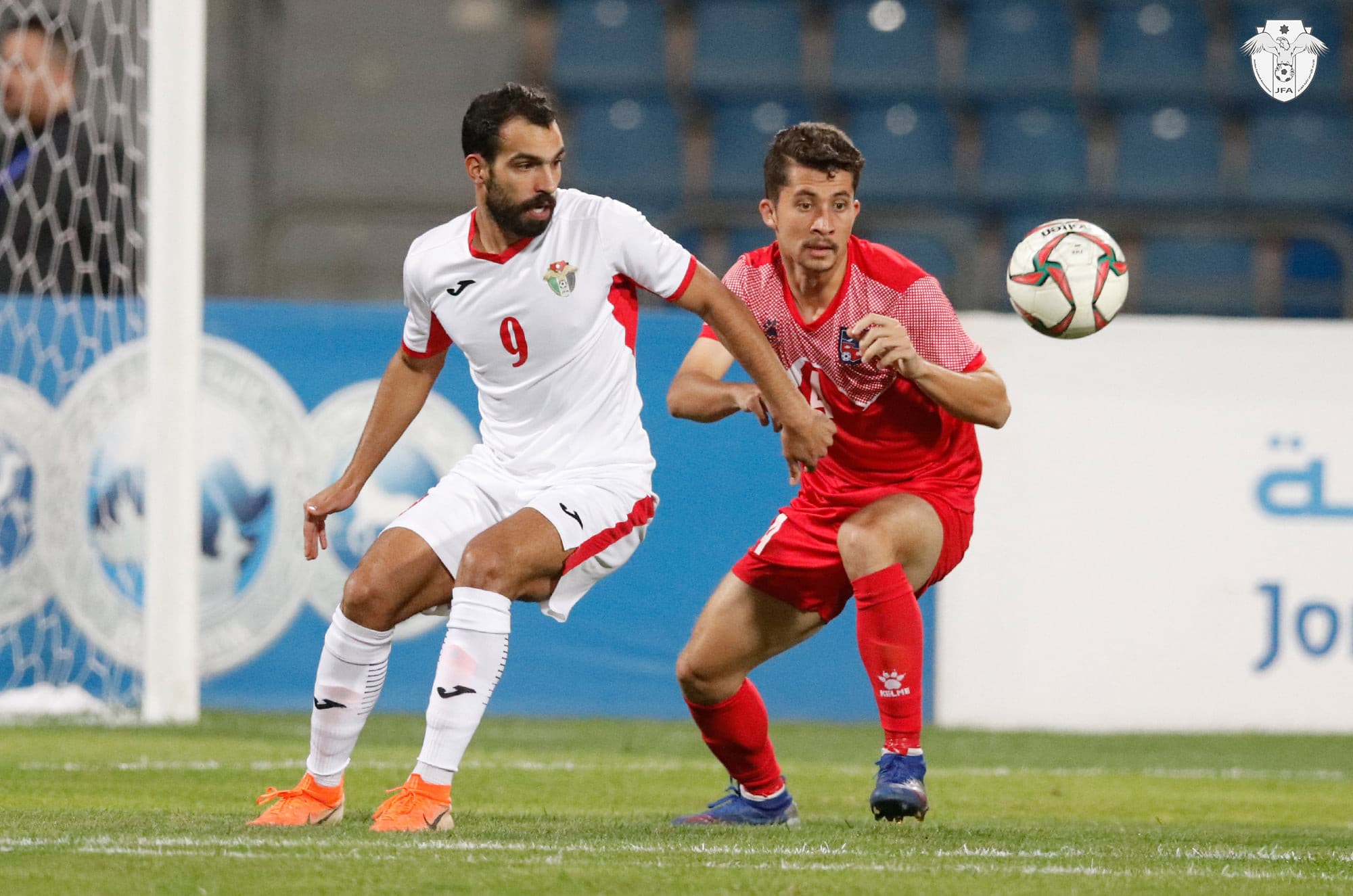 जोर्डनविरुद्ध नेपाल - हेड टु हेड