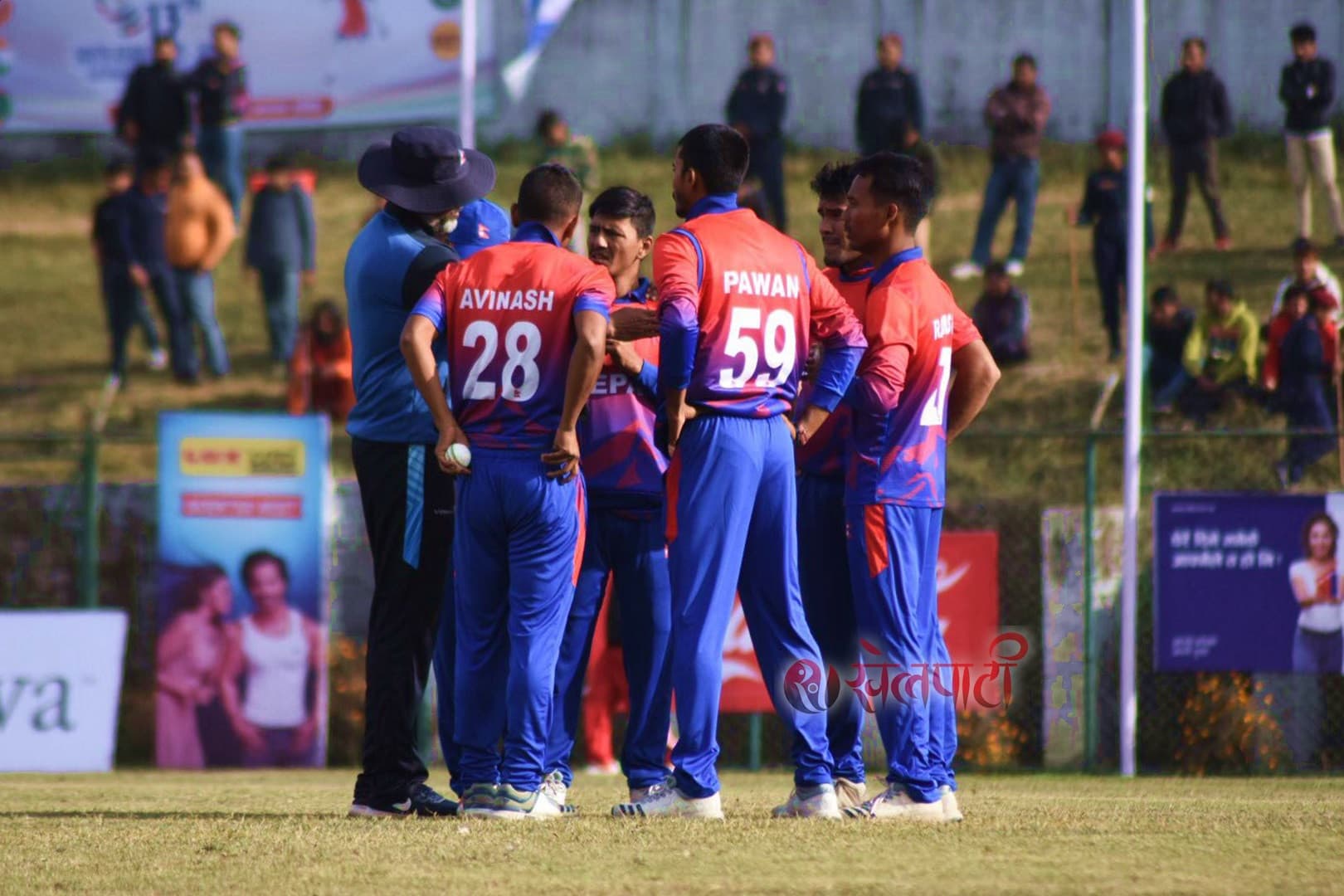 नेपाललाई १ सय ५६ रनको लक्ष्य