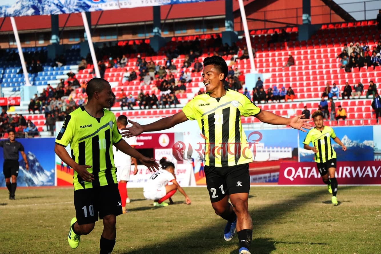 पहिलो हाफ – मनाङलाई दुई गोलको अग्रता