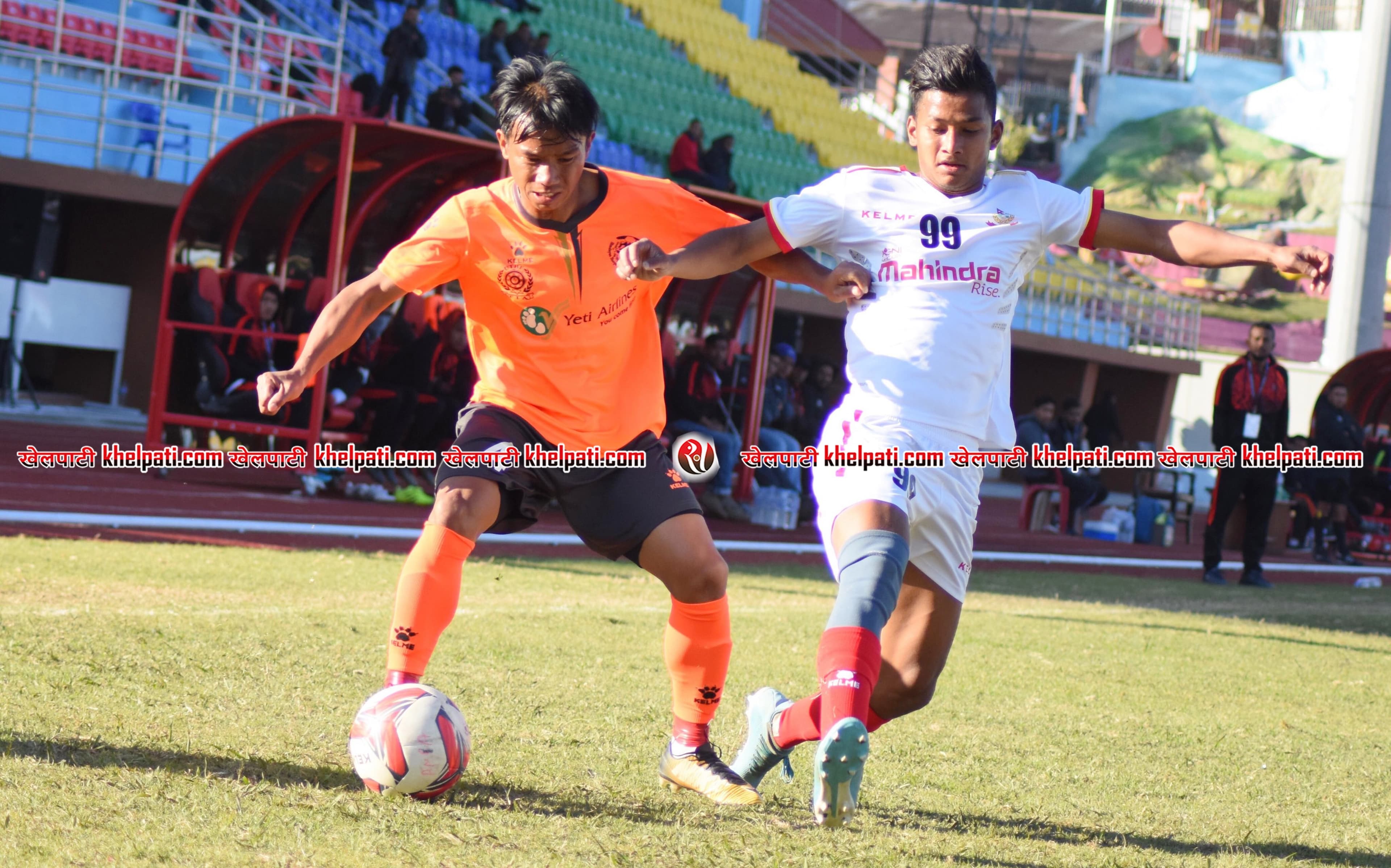 पहिलो हाफमा एपीएफ र हिमालयनको बराबरी