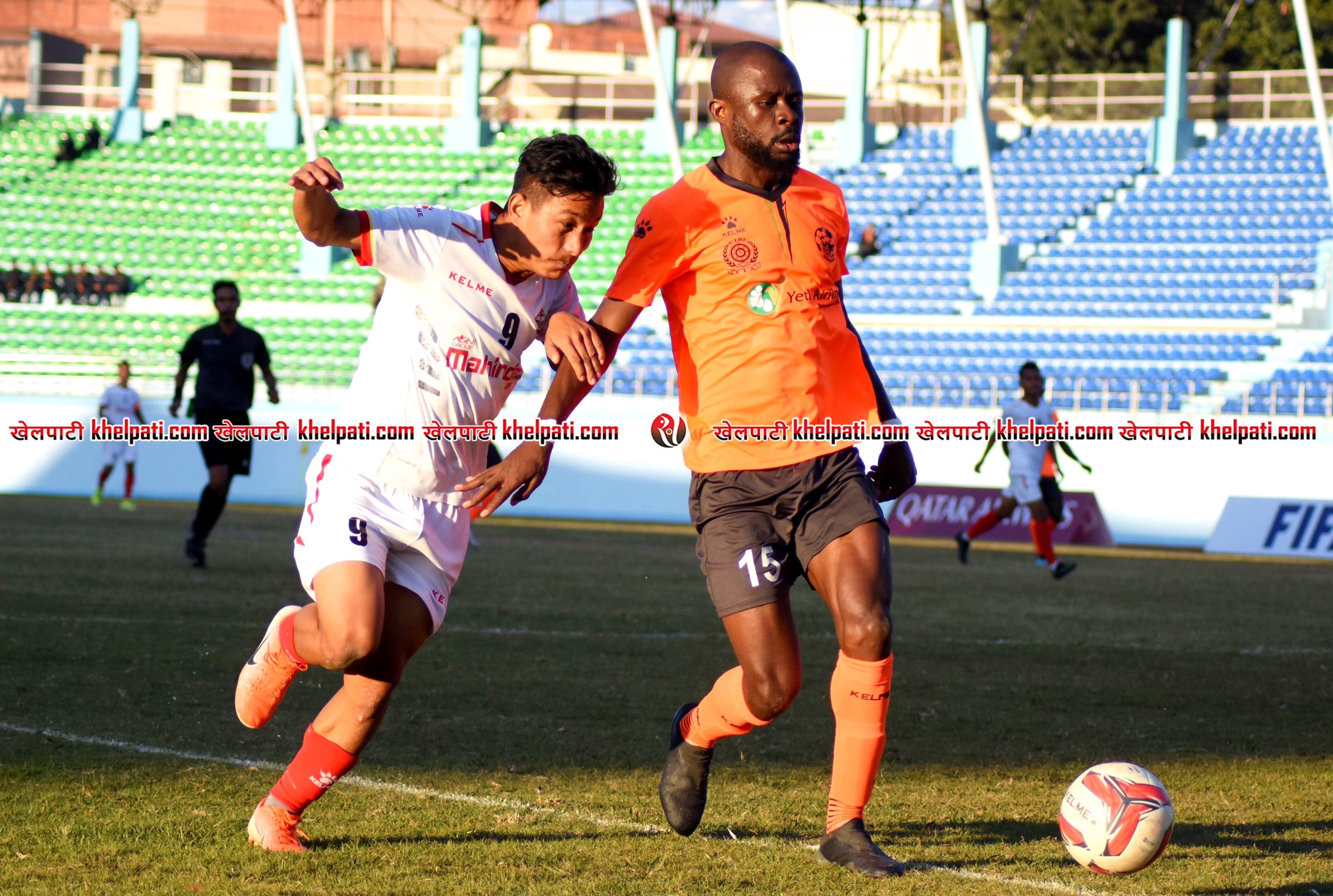 'ए' डिभिजन लिग :  एपीएफ र शेर्पाको बराबरी