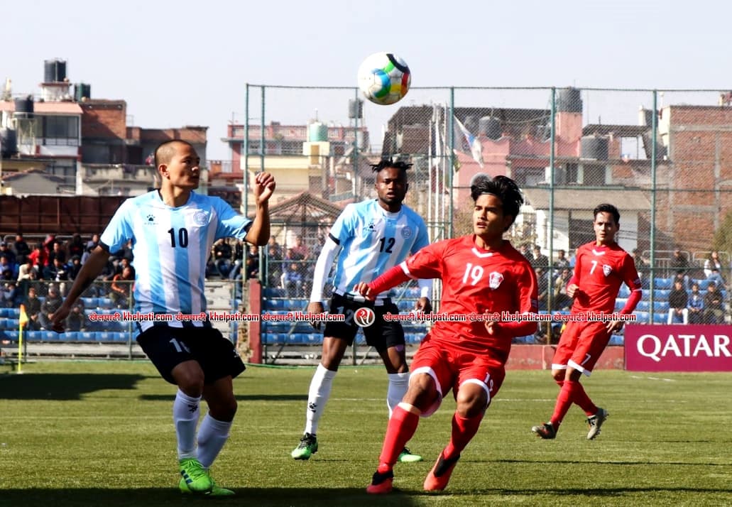 जगजितको गोलमा मनाङ शीर्ष स्थानमा