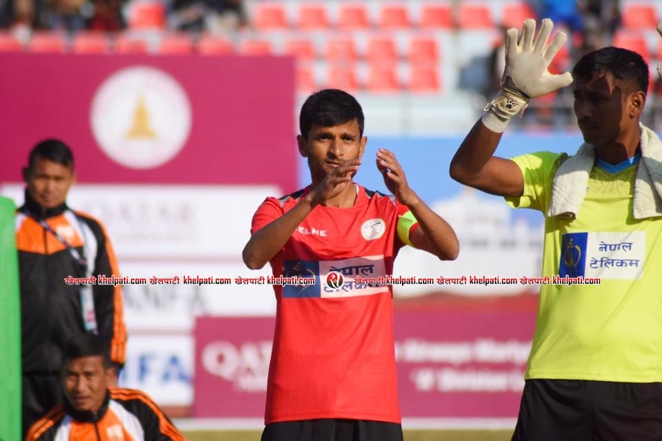 पुलिसको कप्तानी गर्दै मैदान फर्किए रविन