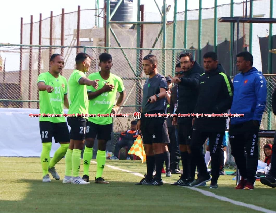 हिमालयन शेर्पाका १२ खेलाडी मैदान छिरेपछि ....