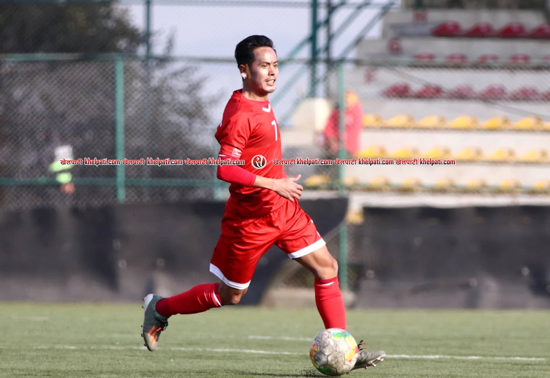 पहिलो हाफमा ब्रिगेडलाई १-० को अग्रता