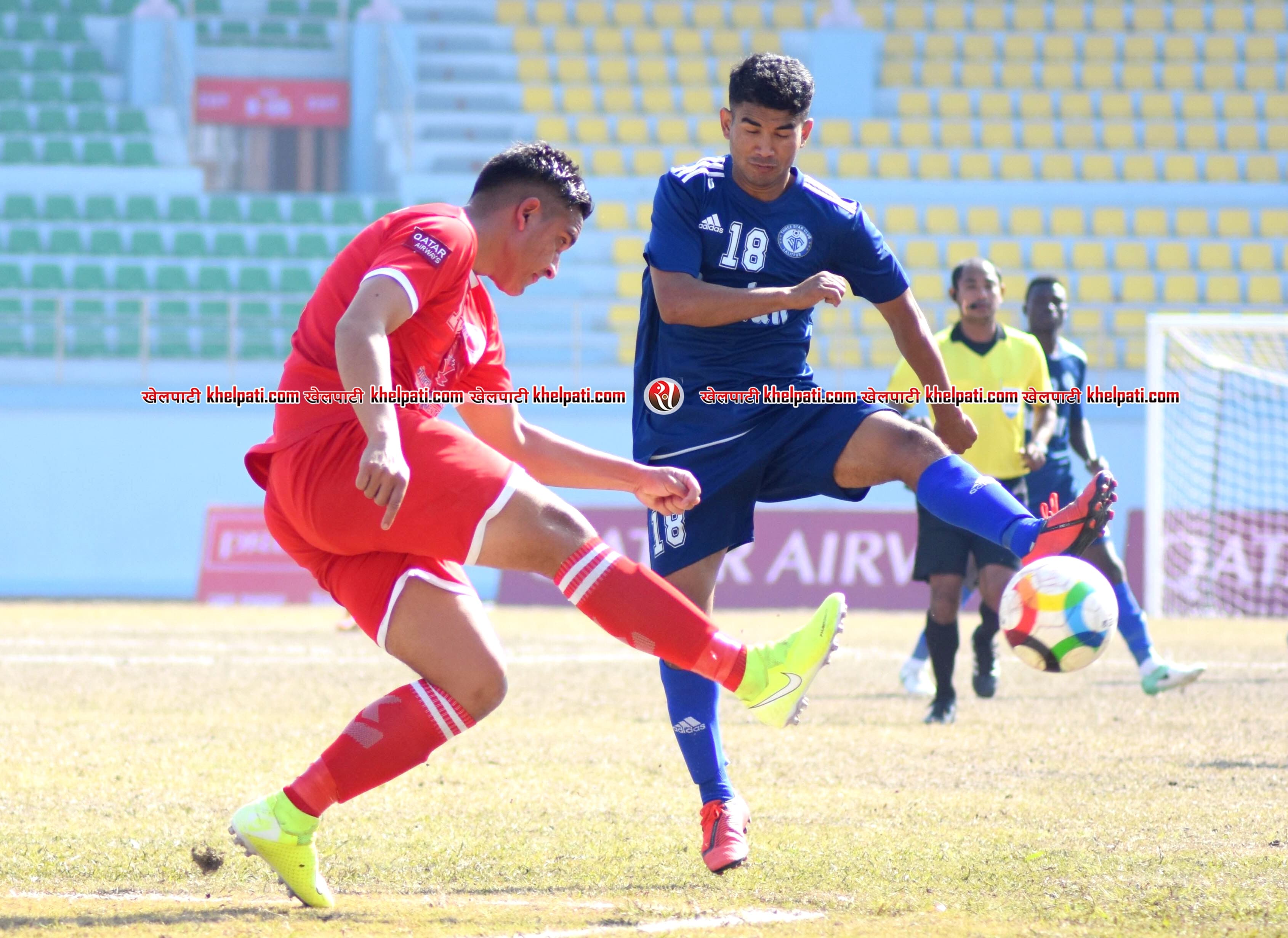 फ्रेन्ड्ससँग थ्री स्टार स्तब्ध