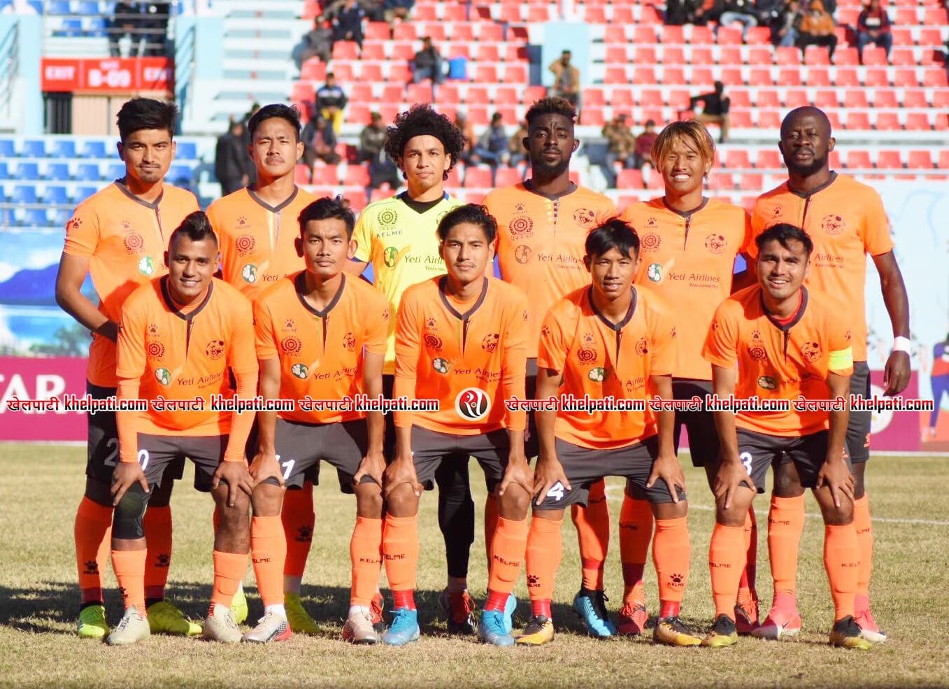 मछिन्द्रविरुद्ध शेर्पालाई २-० अग्रता