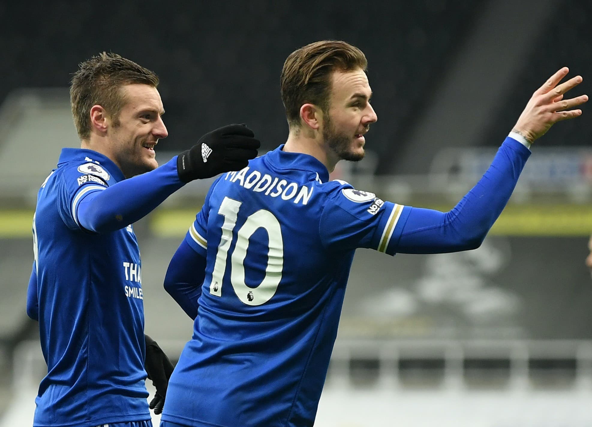 न्युकासलविरुद्ध लेष्टरको जित