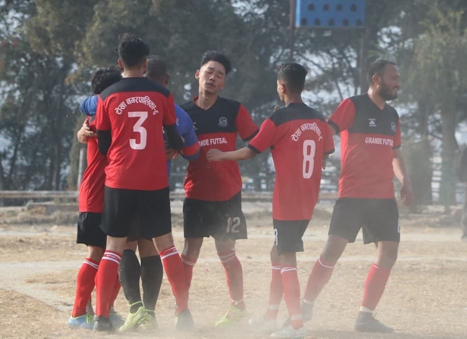 गजराज जोशी फुटबलको पहिलो खेल बराबरी