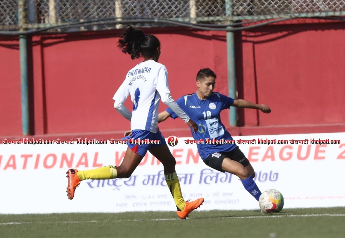 विराटनगरविरुद्ध पुलिसलाई अग्रता