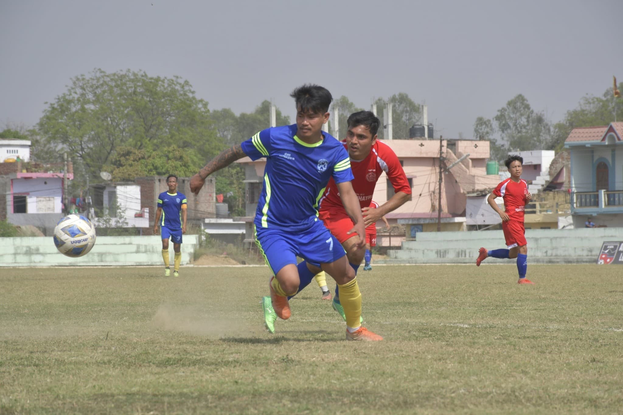 धम्बोझीमाथि सैनिक युथको जित