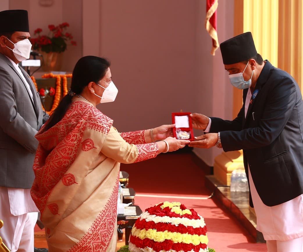 सदस्य–सचिव सिलवाल, थापा र संगिना विभूषित