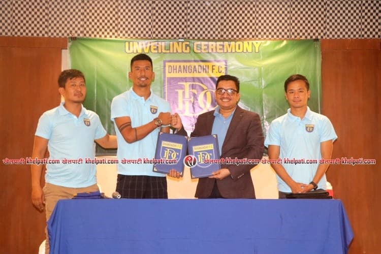 किरण धनगढी एफसीको 'आइकोनिक' खेलाडी