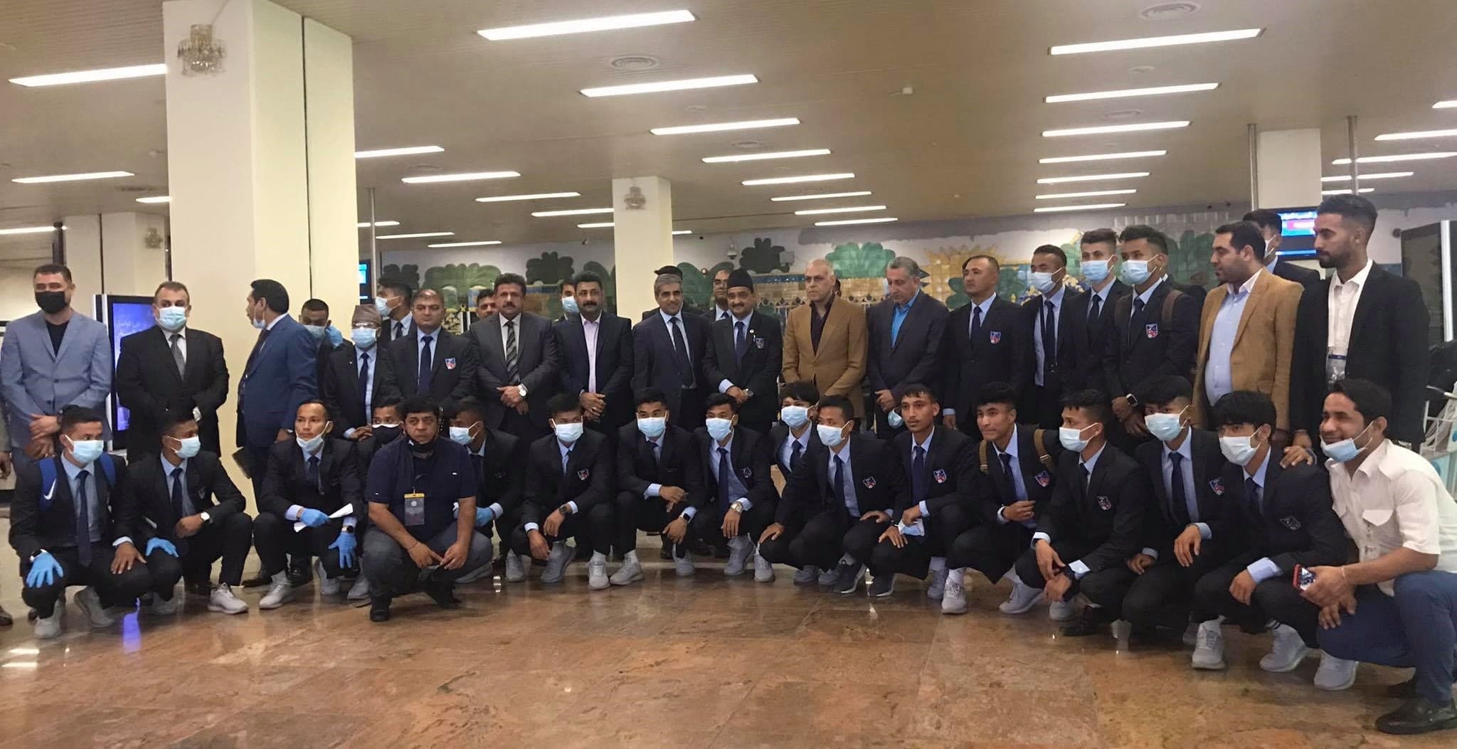 इराक पुगे नेपाली टिम