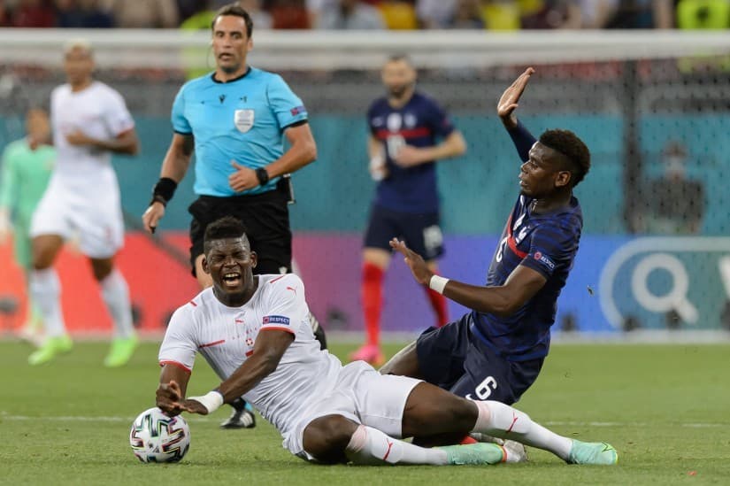 फ्रान्स र स्विट्जरल्यान्डबीचको खेल अतिरिक्त समयतर्फ