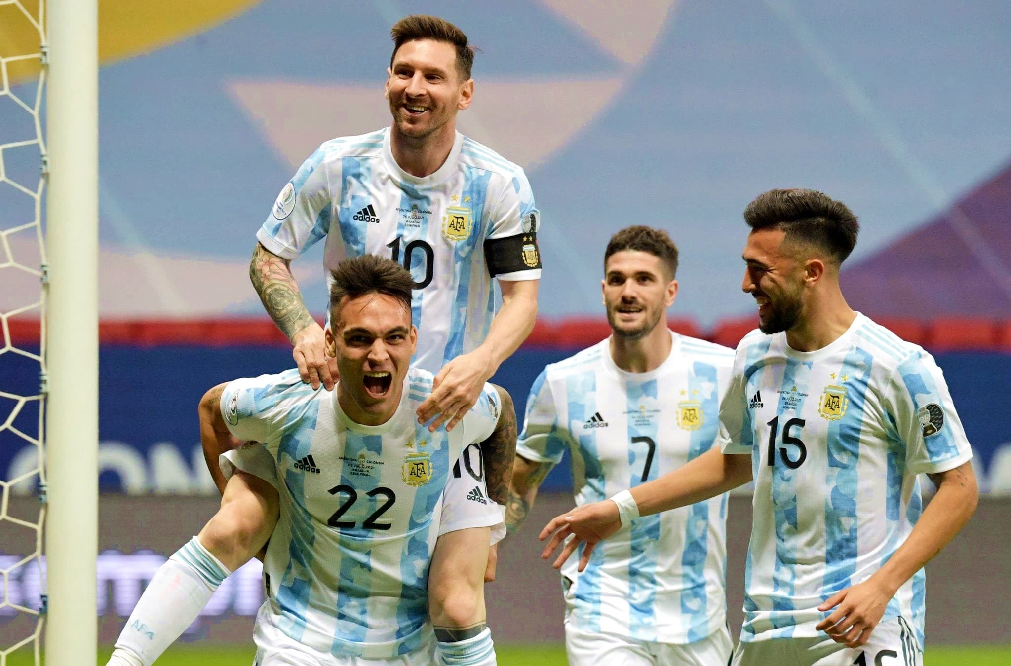 कोलम्बियालाई हराउँदै अर्जेन्टिना फाइनलमा