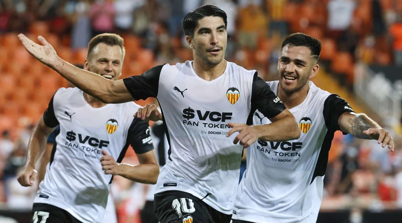 भ्यालेन्सिया र गेटाफेको बराबरी 