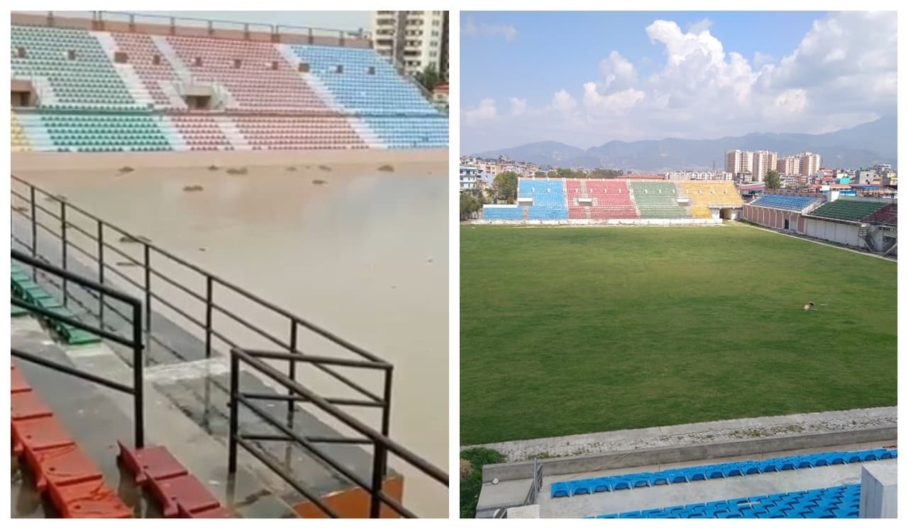 च्यासल रंगशालामा खोला पस्यो