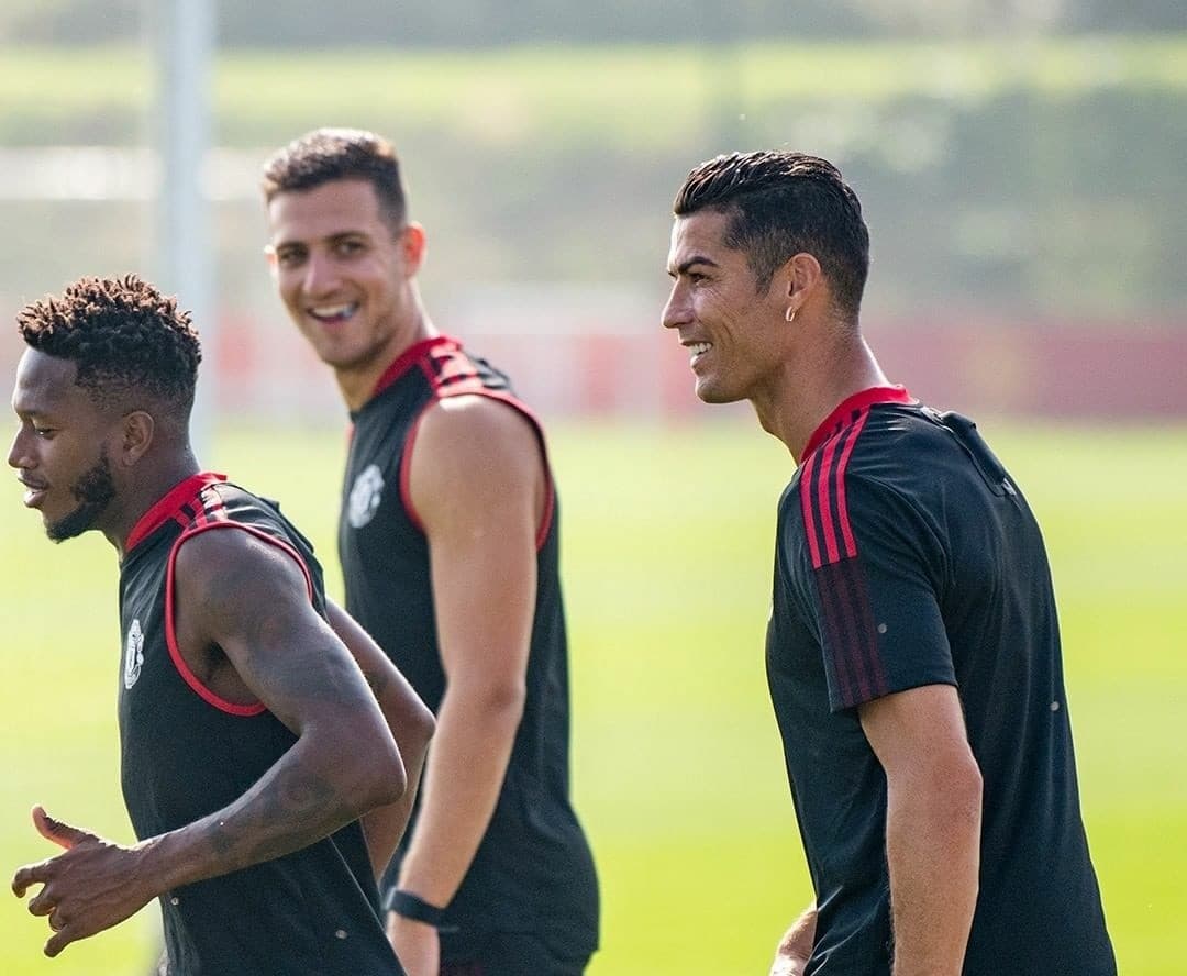 रोनाल्डो युनाईटेडको प्रशिक्षणमा