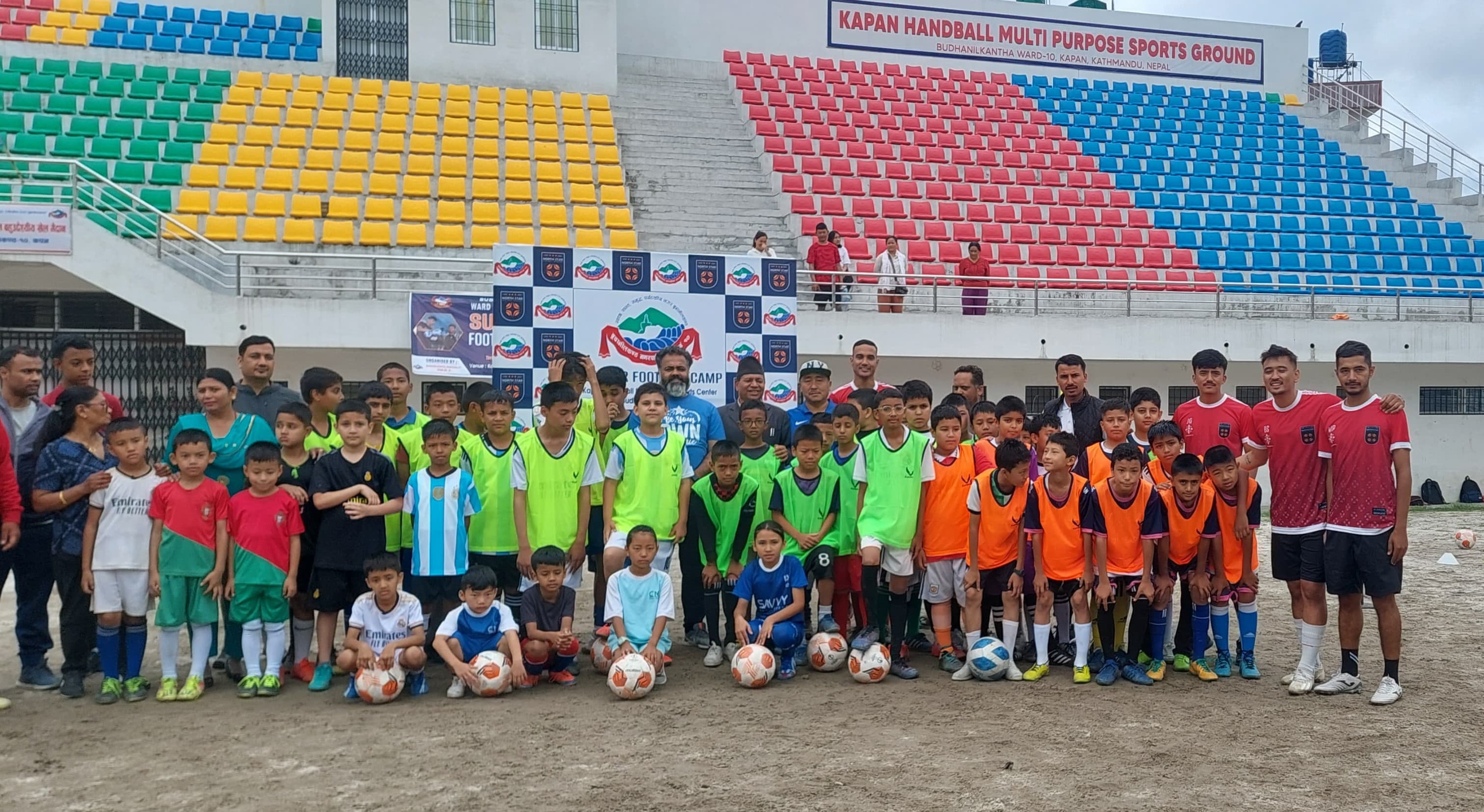 बुढानीलकण्ठमा समर फुटबल क्याम्प सुरु