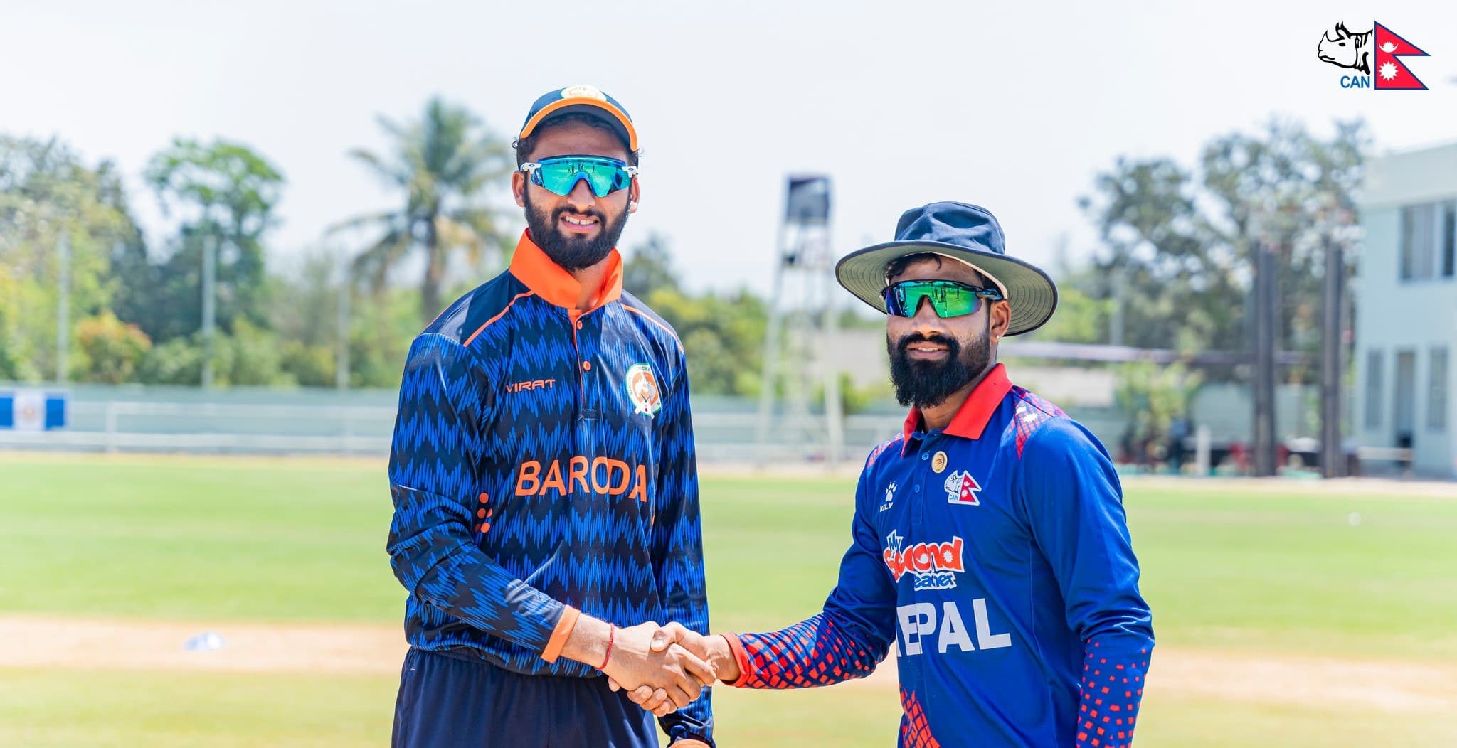 नेपाललाई बरोडाले दियो १५७ रनको लक्ष्य