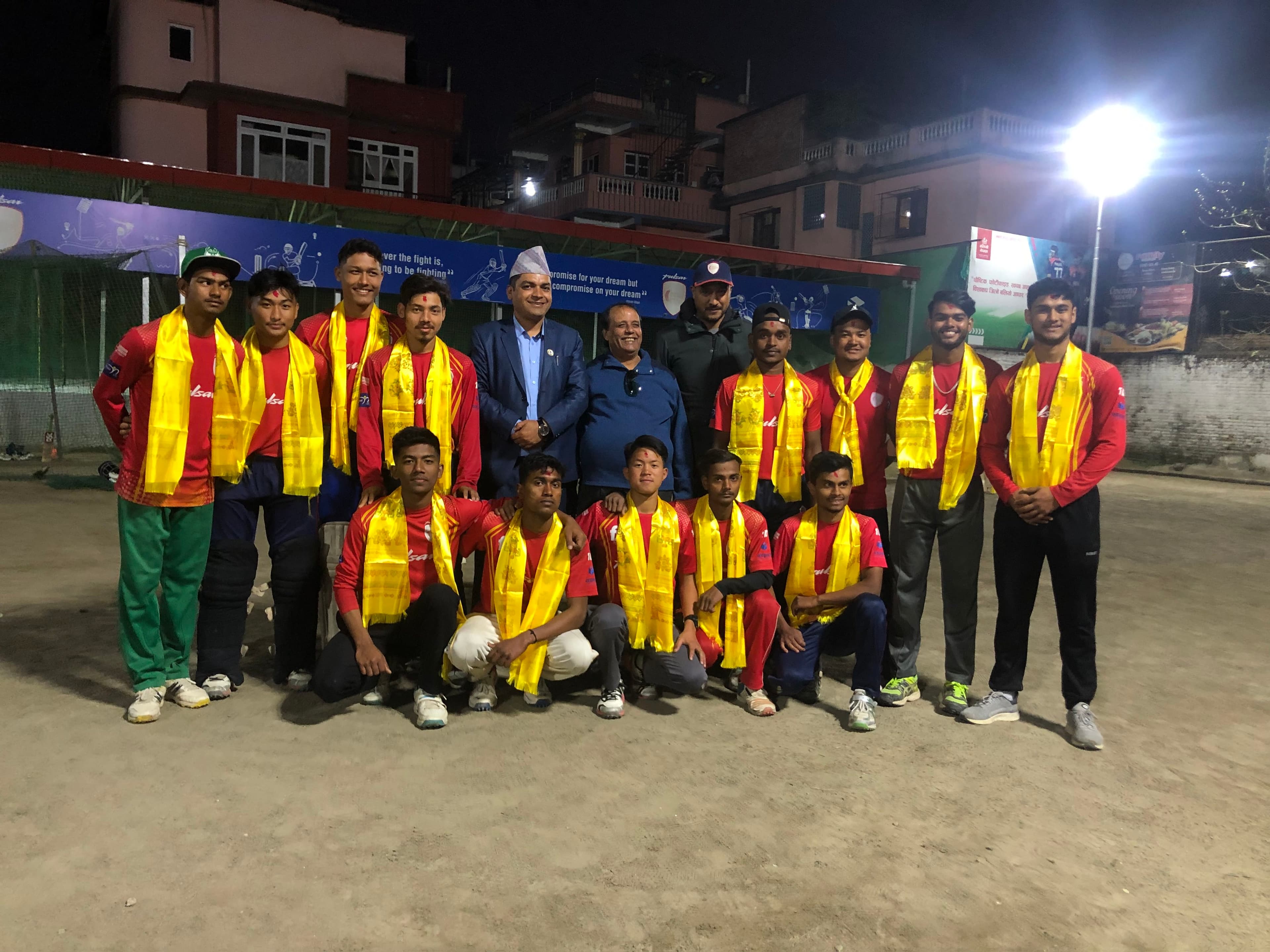 क्रिकेट एक्सीलेन्स सेन्टरको टिम घोषणा