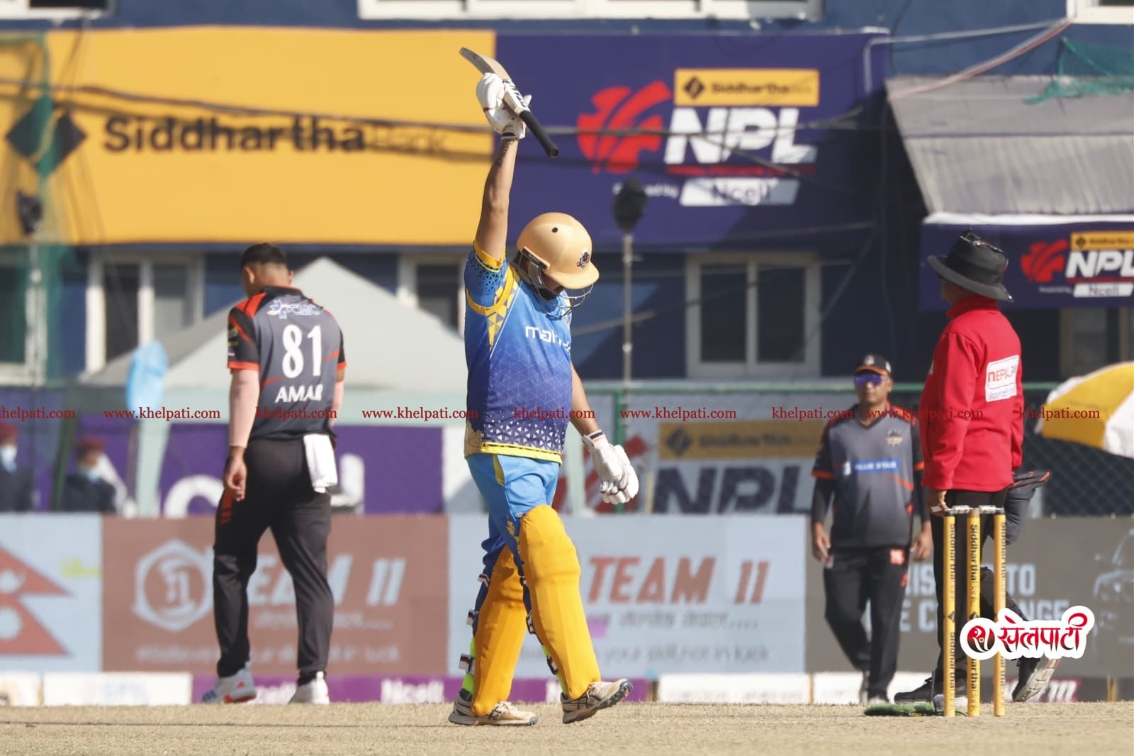 एनपिएलमा प्रहार भयो २३औं अर्धशतक